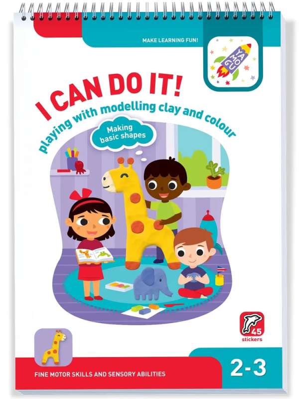 II Can Do It! Playing with Modelling Clay and Colour. Age 2-3 (Я могу лепить и рисовать! Картинки из пластилина. 2-3)