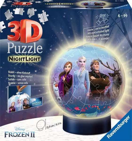 3D пазл Frozen 2, ночник