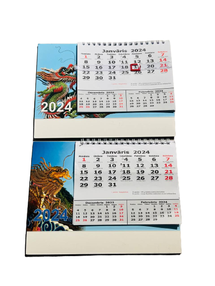 Настольный календарь-домик 2024 (LV)