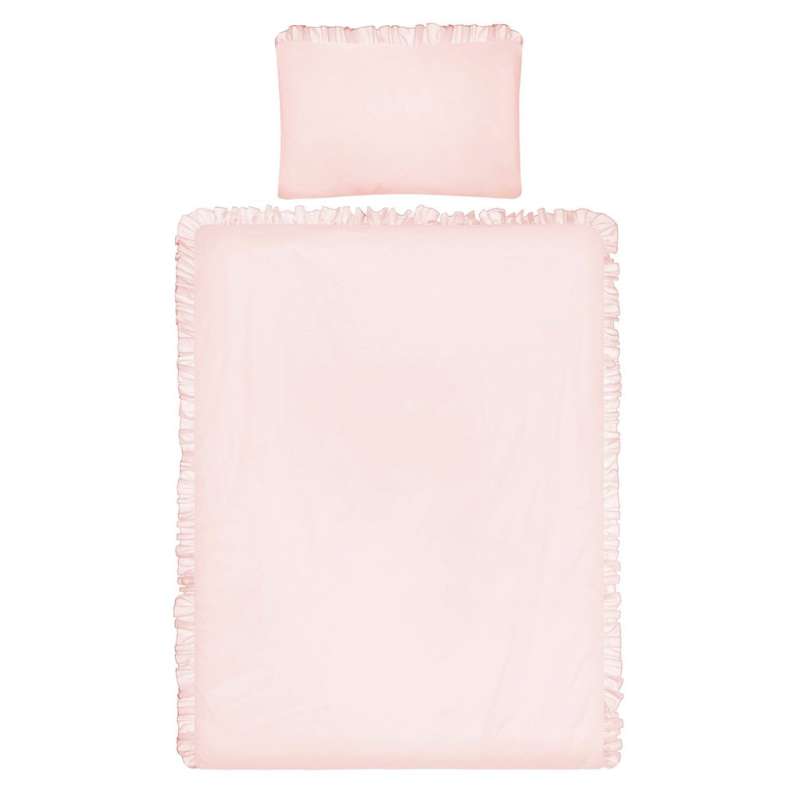 Комплект постельного белья Pure 6 предметов, розовый цвет