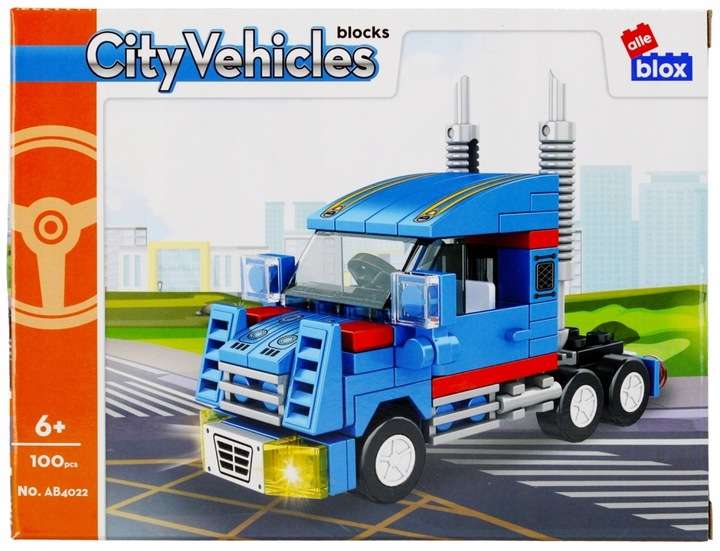 Конструктор - City Vehicles 100 дет.