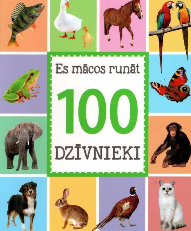 Es mācos runāt. 100 dzīvnieki