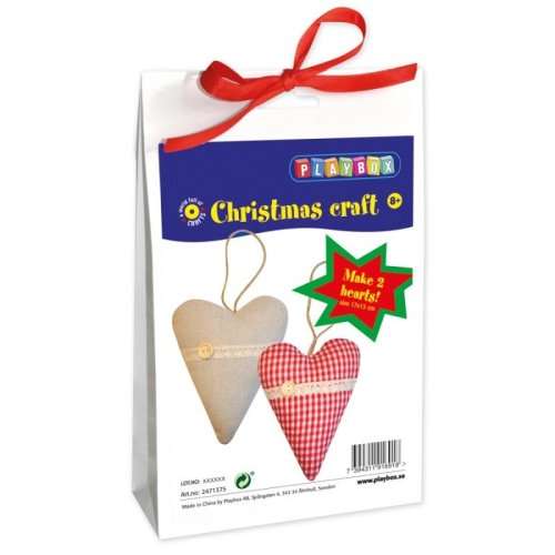 Рождественский набор для творчества PLAYBOX Hearts