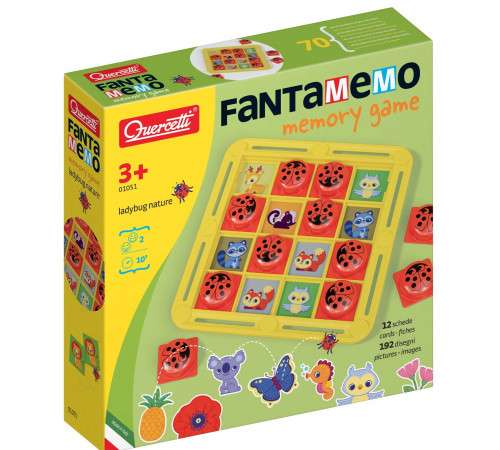 Развивающая настольная игра - FantaMemo, Quercetti