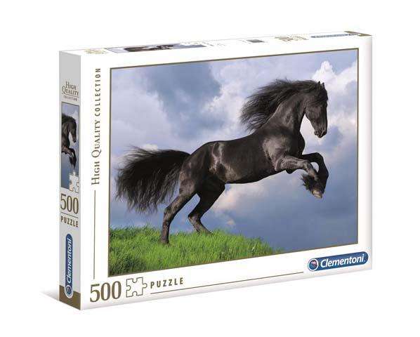 Пазл 500 CLEMENTONI FRESIAN BLACK HORSE