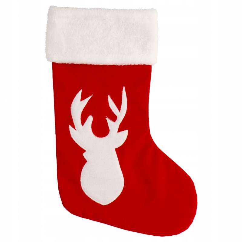 Рождественский носок Олень
