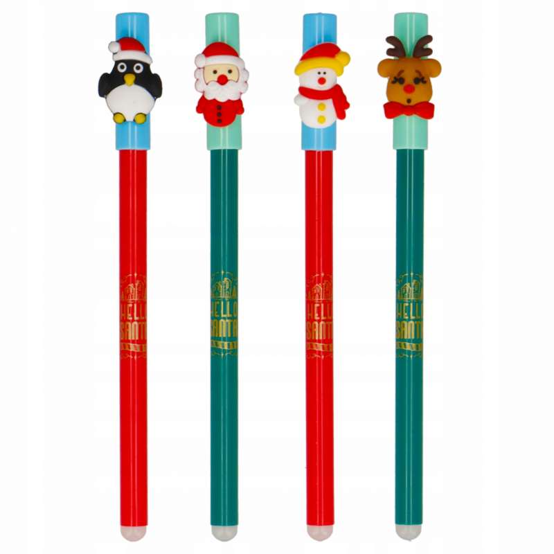 Ручка Рождественская Hello Santa, Микс