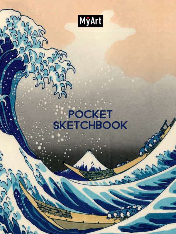 MyArt. Pocket Sketchbook. Большая волна в Канагаве 48 листов