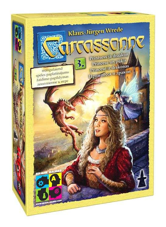 Настольная игра -  Carsassonne exp.3: Printsess & drakon