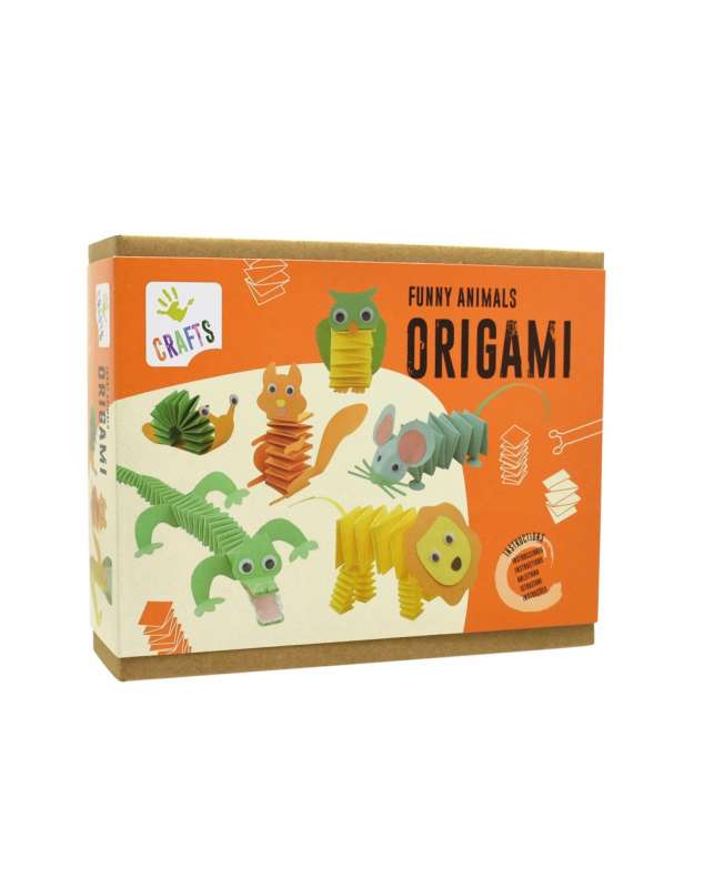 Набор для творчества. Оригами - Смешные животные