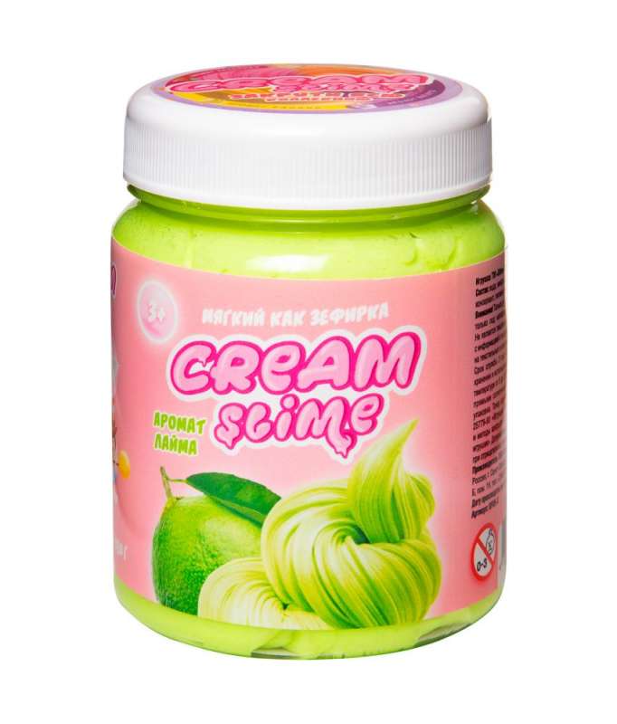 Игрушка ТМ Slime Cream-Slime с ароматом лайма 25 г 