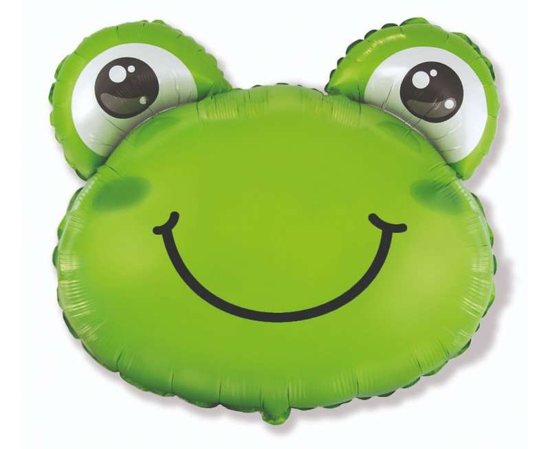 Фольгированный шар 24 FX Froggy (green)