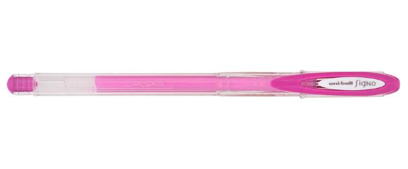 Ручка гелевая Uni-Ball Signo 120 Angelic Colour 0,7мм, розовая