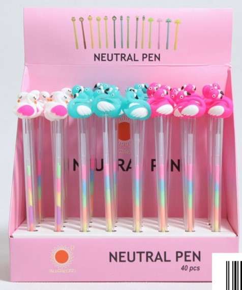 Цветная ручка Flamingo