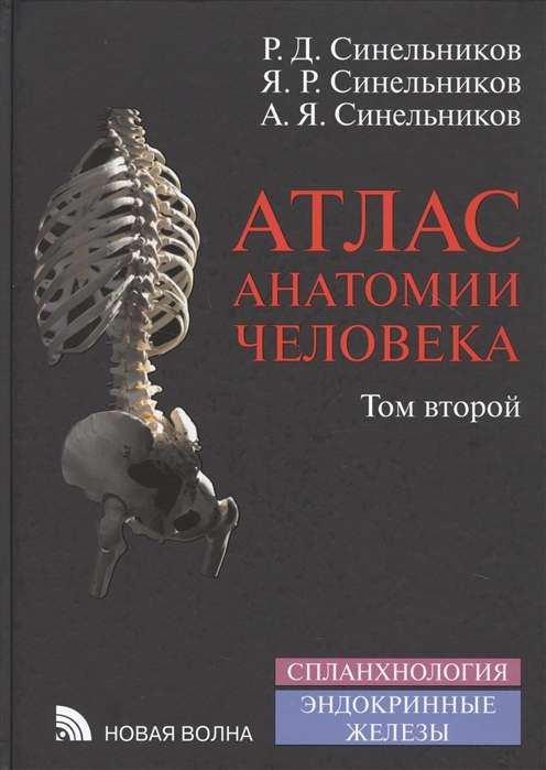 Атлас анатомии человека в 4-х томах. Том 2. 8-е издание