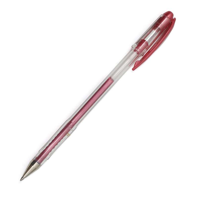 Ручка гелевая красная 0.7мм UNI UM-120
