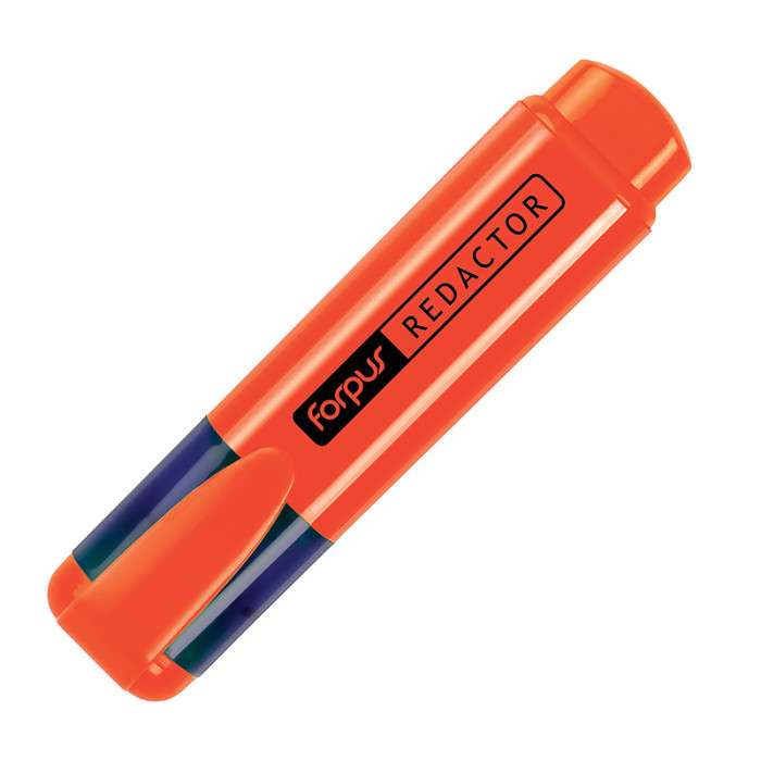 Tекстовый маркер FOPI REDACTOR, оранжевый