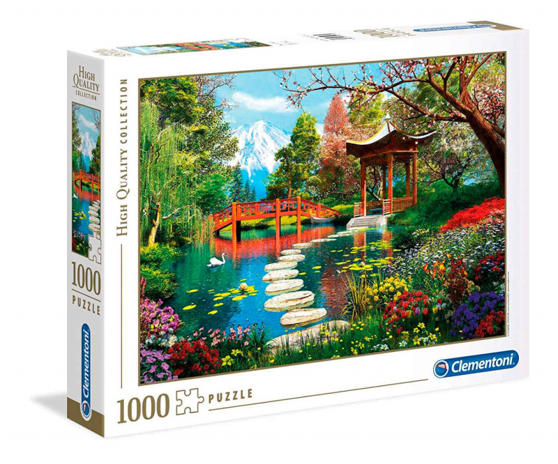 Пазл CLEMENTONI "Garden of Fuji" 1000 деталей