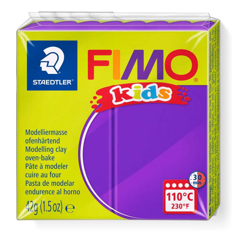 Полимерная глина FIMO KIDS, фиолетовый