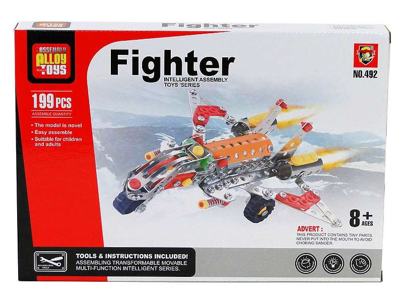 Металлический конструктор Fighter 199 деталей