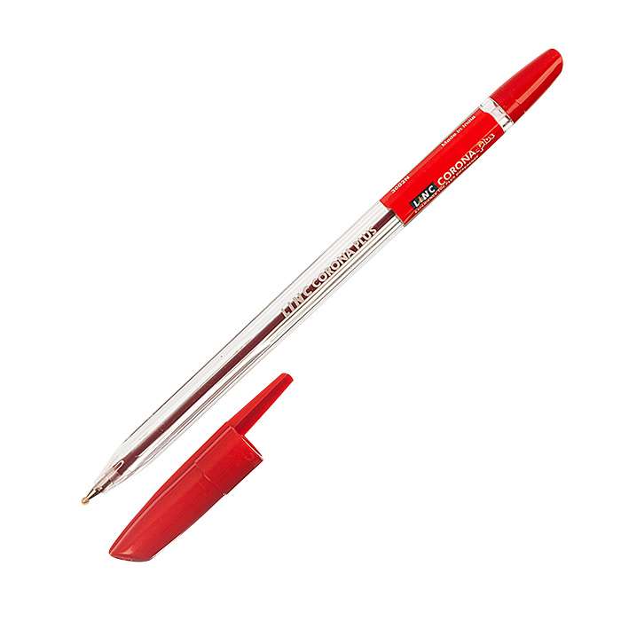 Шариковая ручка Linc Corona /0.3мм/Красная