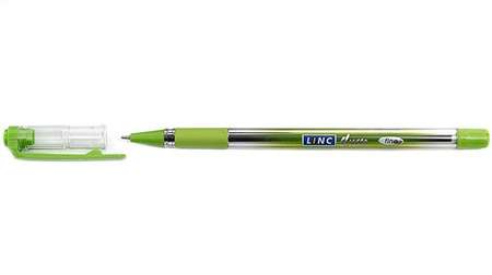 Шариковая ручка Linc Glycer / 0,7 мм. / Салатовый цвет