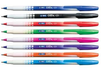 Шариковая ручка - Linc Offix (0,5 mm) светло синяя