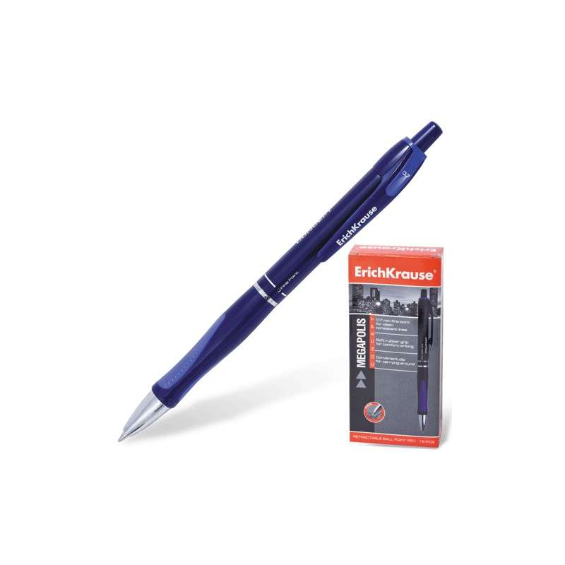 Ручка шариковая -Megapolis Concept, 0,7 мм. Синяя  
