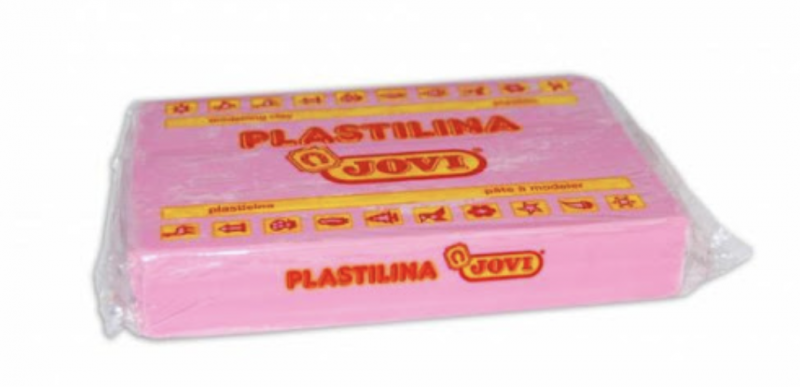 Пластилин JOVI розовый, 350г