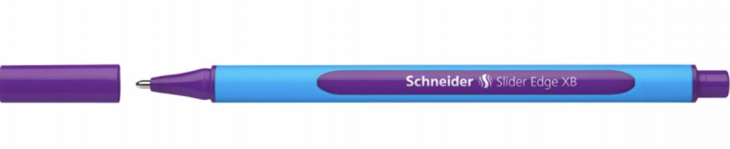Шариковая ручка Schneider Slaider Edge XB, фиолетовая 