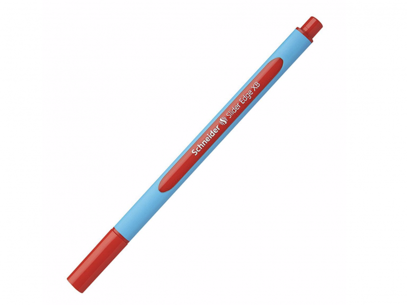 Ручка шариковая Slider Edge, XB - 1,0 мм, красный цвет чернил