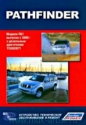 NISSAN Pathfinder с 2005 г. Модели R51 с дизельным двигателем YD25DDTi