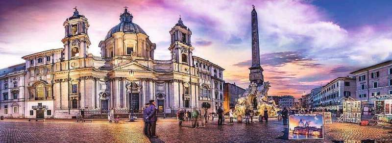 Пазл 500 Trefl: Piazza Navona, Rome