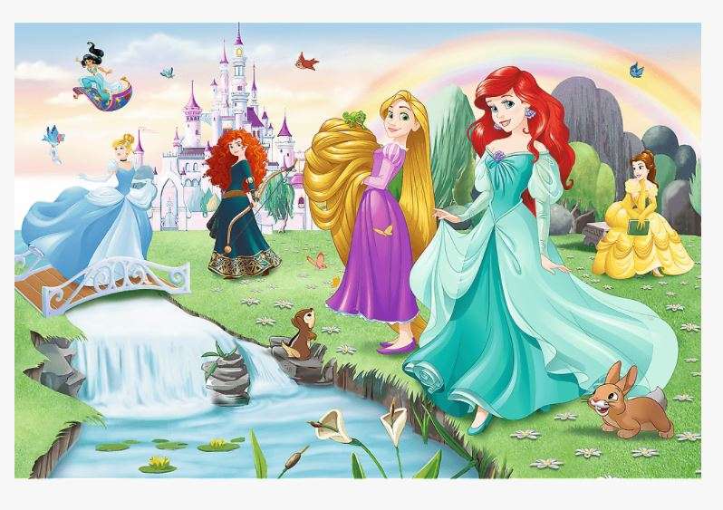 Пазл 60 Trefl: Meet the Princesses