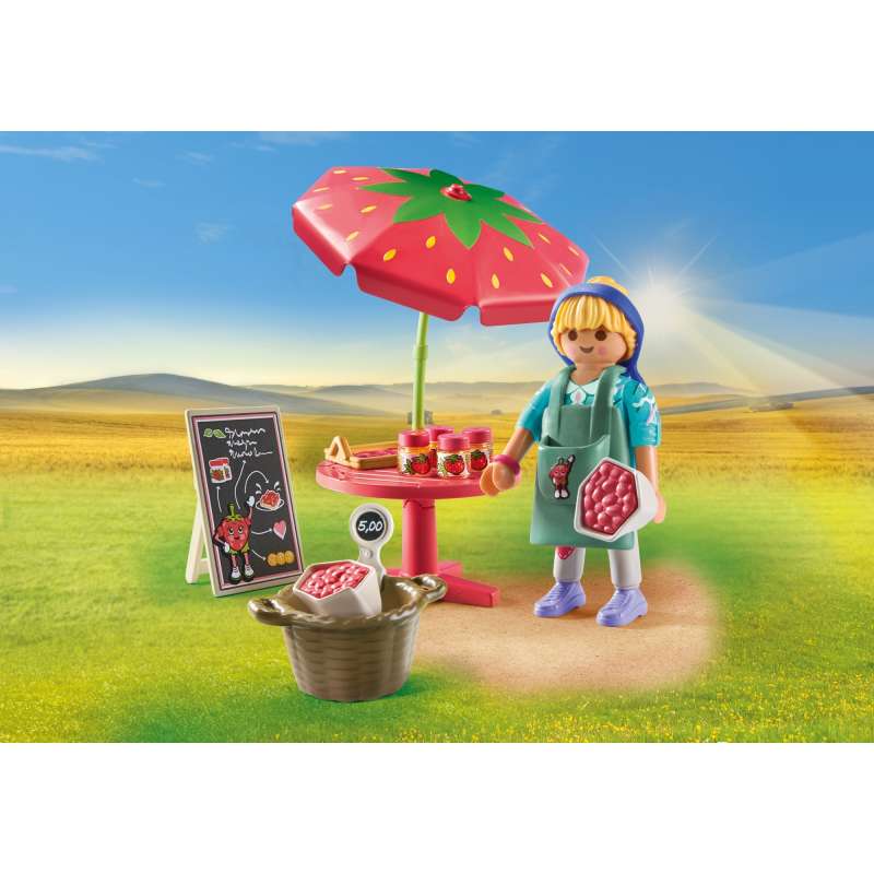 Playmobil - Homemade Strawberry: Jam Stall