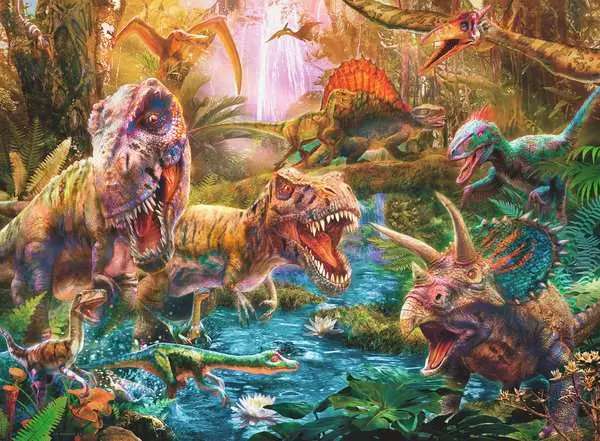 Пазл 150 Мир динозавров 