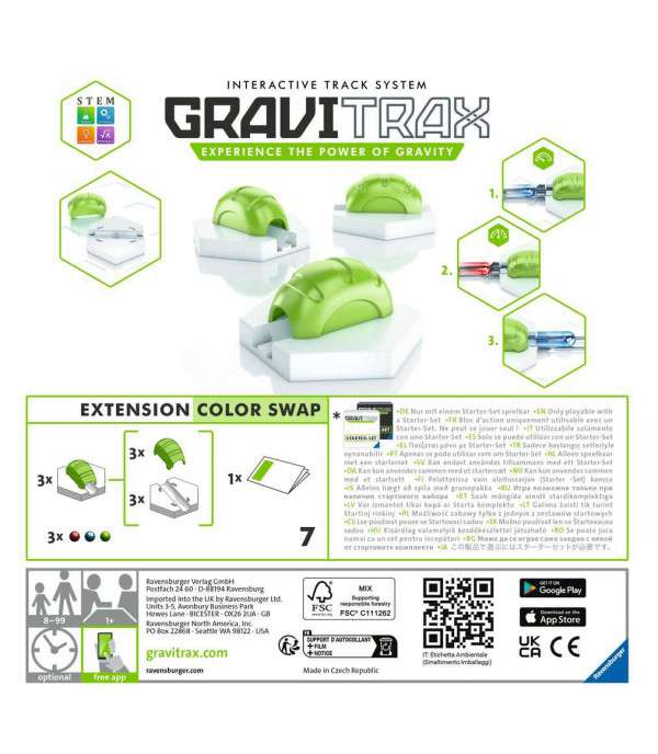 Дополнительный набор к конструктору - GraviTrax Colour Swap