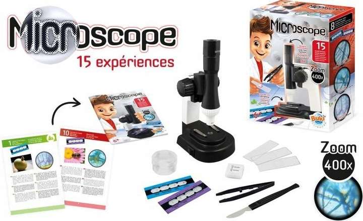 Микроскоп детский,  15 опытов