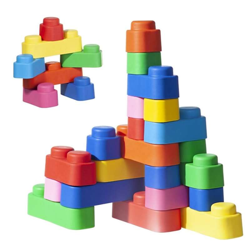 Развивающая игрушка - Мягкие блоки 21 элемент