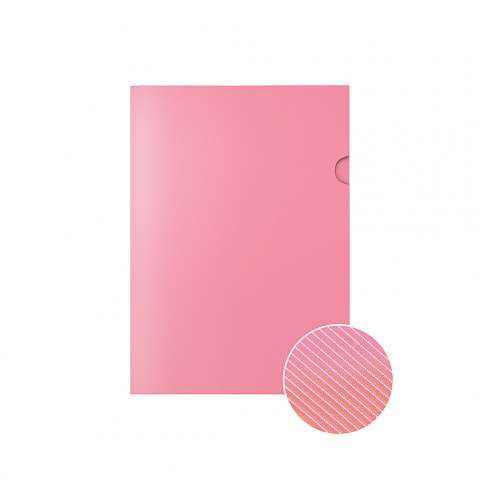 Папка-уголок пластиковая ErichKrause® Diagonal Pastel, A4, непрозрачный, ассорти