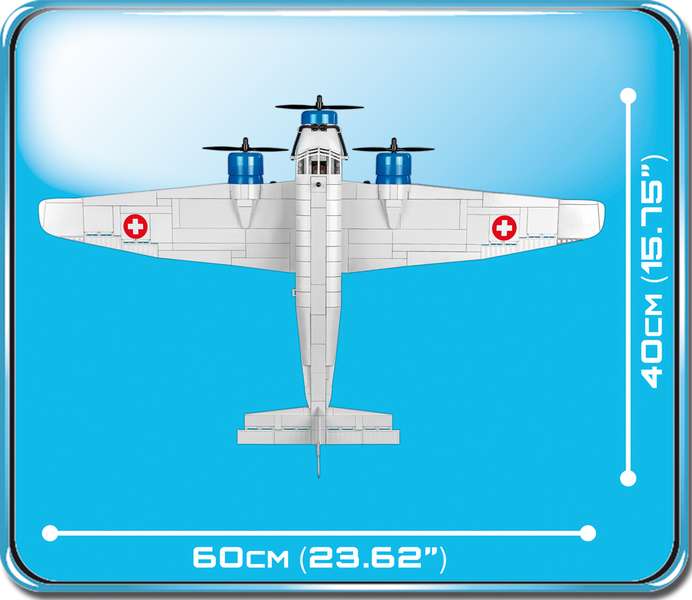 Конструктор - COBI Junkers JU 523M, 542 детали