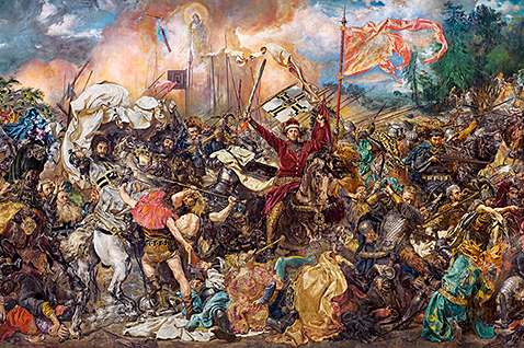Пазл The Battle of Grunwald, Jan Matejko 4000 дет.