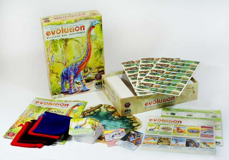 Карточная игра - Эволюция.Биология для начинающих  