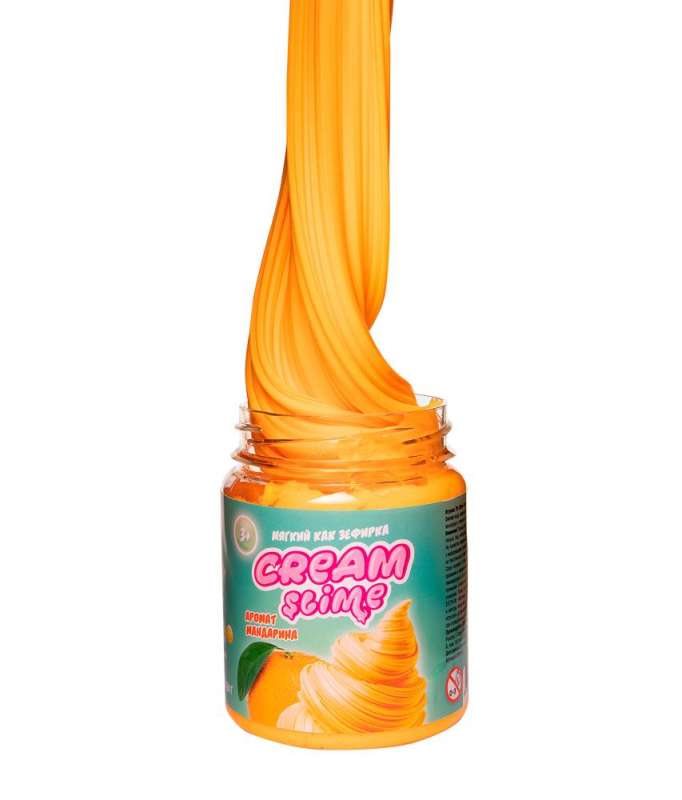 Игрушка ТМ Slime Cream-Slime с ароматом мандарина, 25 г 