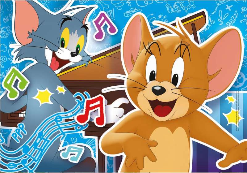 Пазл CLEMENTONI Tom & Jerry 3x48шт