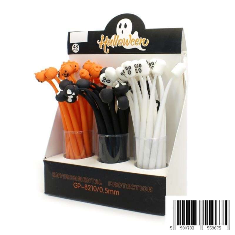 Pildspalva Halloween, melna