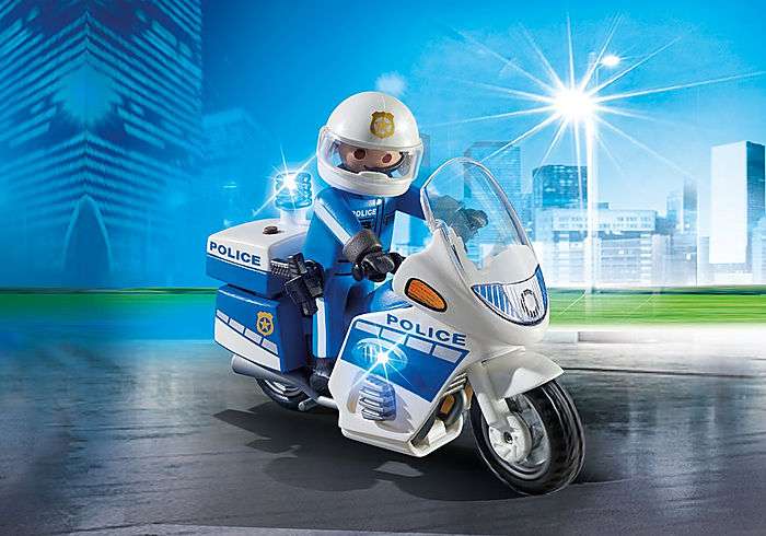 Полицейский мотоцикл со светодиодной подсветкой