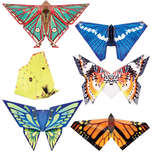 Набор для складывания фигурок-оригами "Бабочки мира"