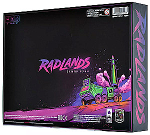 Настольная игра Radlands. Земля Руин. Супер делюкс