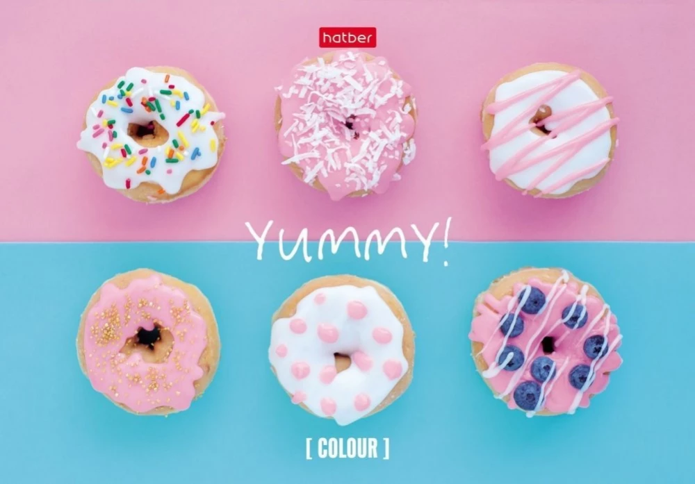 Тетрадь Yummy!, А5, 48 листов, линия